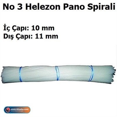 MUTLUSAN 001 020 500003 05 00 3 NO HELEZON PANO SPIRALI