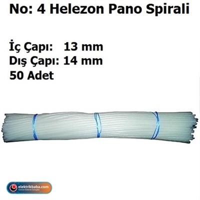 MUTLUSAN 001 020 500004 05 00 4 NO HELEZON PANO SPIRALI