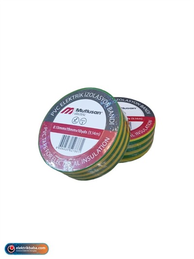 MUTLUSAN 065 133 171019 10X19 IZOLE BANT SARI-YESIL