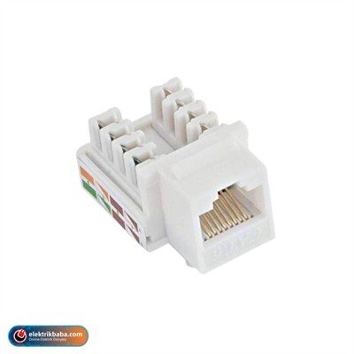 MUTLUSAN 888 049 050032 45X45 DATA KONNEKTORU KEYSTONE JACK CAT6 1X8