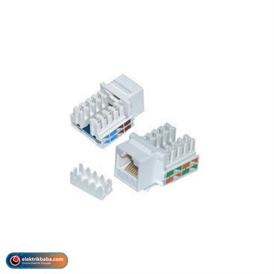 MUTLUSAN 888 049 050032 45X45 DATA KONNEKTORU KEYSTONE JACK CAT6 1X8
