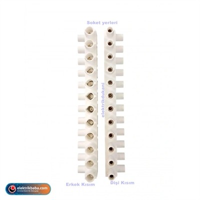 MUTLUSAN 999 999 991212 12LI GECMELI SOKET KLEMENS