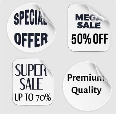 Kişiye Özel Firma Şirket Logo Sticker Paketleme Kargo Ambalaj Etiketi Yuvarlak Su Geçirmez