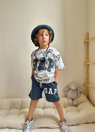 Dinazor Baskılı Erkek Çocuk Takım