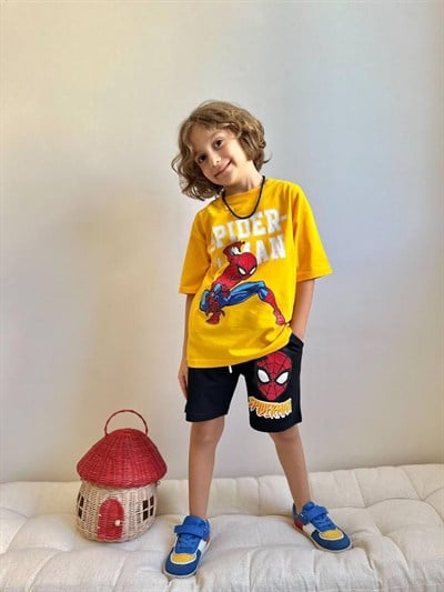 Erkek Çocuk Şortlu Yazlık Alt Üst Takım