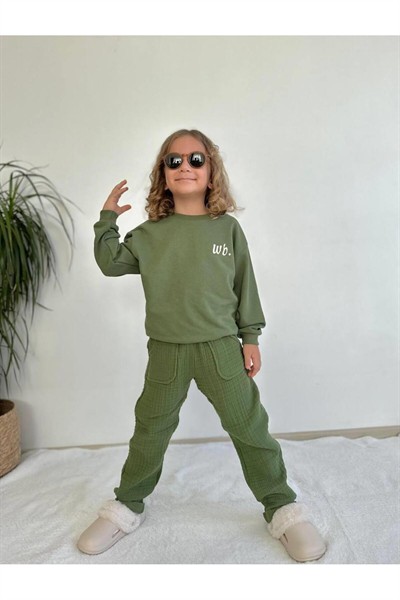 Yigit Butik Baskılı Erkek Çocuk Takım