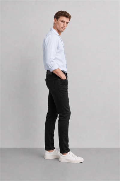 Erkek Regular Fit Boru Paça Esnek Likralı Denim Jeans Kot Pantolon ANDREAS7