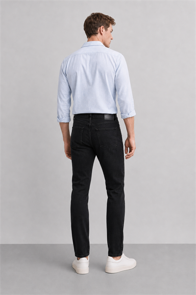Erkek Regular Fit Boru Paça Esnek Likralı Denim Jeans Kot Pantolon ANDREAS7