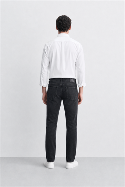 Erkek Regular Fit Boru Paça Esnek Likralı Denim Jeans Kot Pantolon ANDREAS3