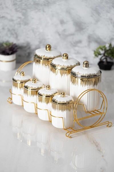  Acar Porselen 7 Parça Baharat Takımı