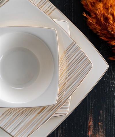 Acar Atenas 60 Parça Yemek Takımı