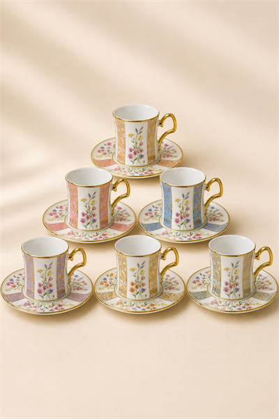 Acar Cecil 6lı Fincan Takımı 