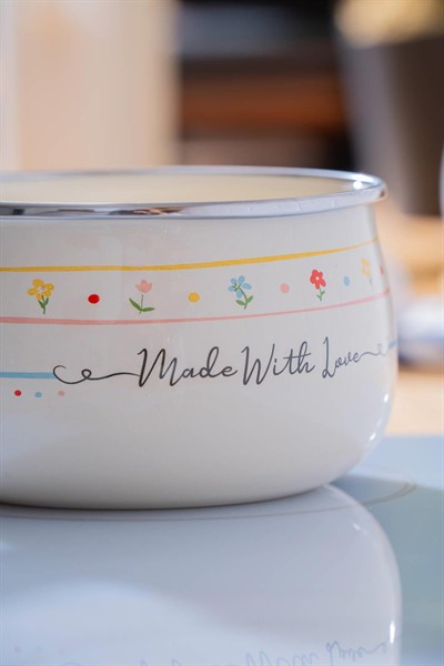 Acar Made With Love Emaye Sütlük/Sosluk 14Cm