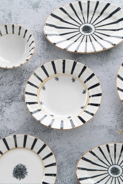 Acar Mathilda 29 Parça Porselen Yemek Takımı