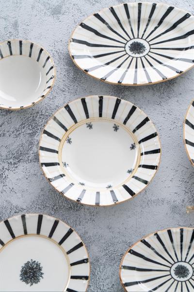 Acar Plus Mathilda 29 Parça Porselen Yemek Takımı