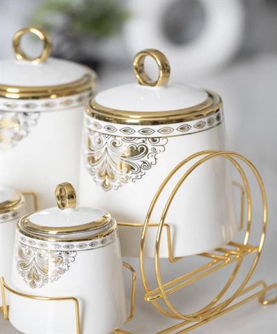 Acar Porselen 7 Parça Baharat Takımı