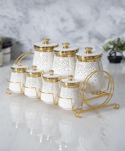 Acar Poselen 7 Parça Baharat Takımı