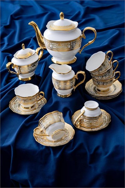 Acar Queen Victoria Anjelica 17 Parça Çay Seti