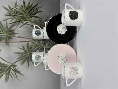 Acar Rozsa 6lı Fincan Takımı