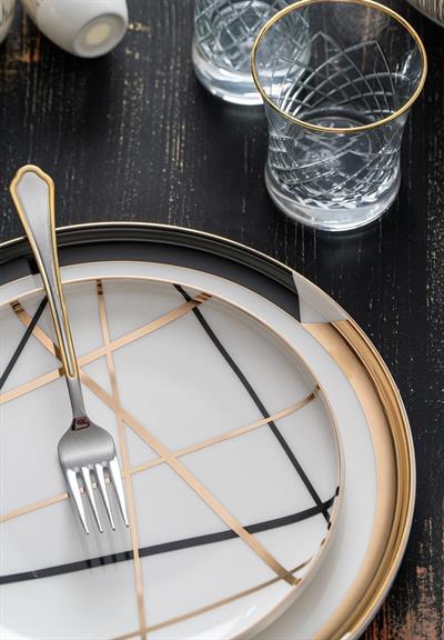 Acar Viola 57 Parça Porselen Yemek Takımı