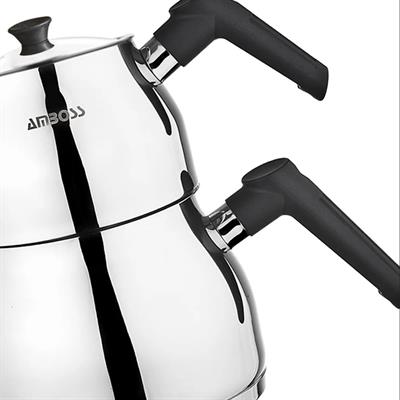 Amboss Copper Çelik Çaydanlık Orta Boy