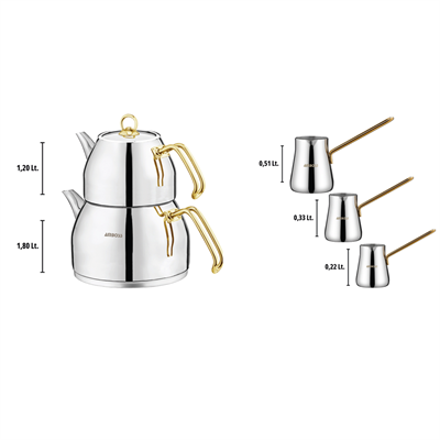 Amboss Diamond 18 Parça Çeyiz Seti