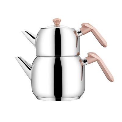 Amboss Opal Çelik Çaydanlık Orta Boy Bal Peteği