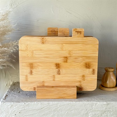 Bambu 3Lü Kesim Tahtası