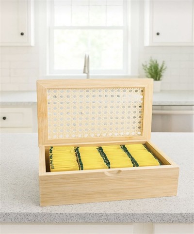 Bambu Saklama Kutusu 24X16X7 Cm