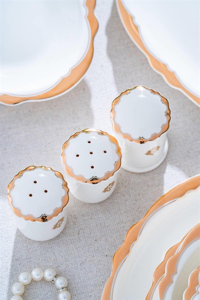 Caroline 12 Kişilik 58 Parça Porselen Yemek Takımı