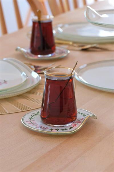 Crocus Gold 12 Parça Çay Seti