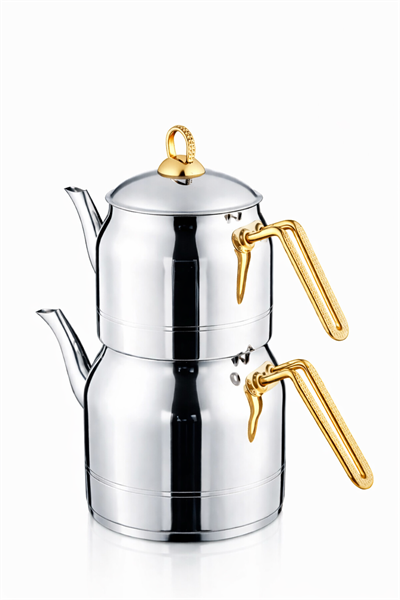 Fms Daisy Çaydanlık Jumbo Boy Altın Kulp