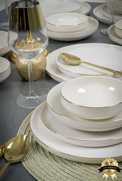 Fms İnci 55 Parça Yemek Takımı