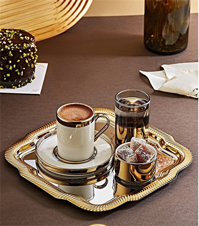GLASARTE TEPSİLİ SUNUM SETİ