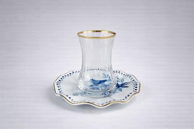 Glass Bluebird Surf Çay Seti