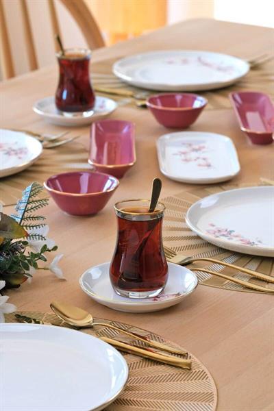 Glore Asya Spring 32 Parça Kahvaltı Takımı