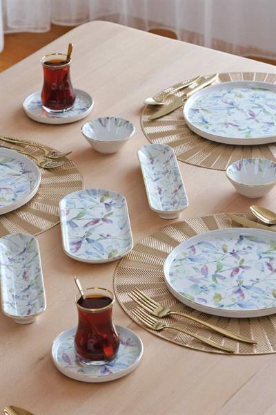 Glore İstanbul Harmony 32 Parça Kahvaltı Takımı