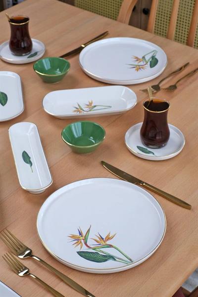 Glore İstanbul Steriliza 32 Parça Kahvaltı Takımı