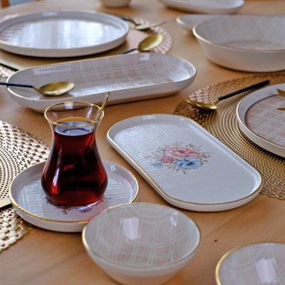 Glore Peta 32 Parça Kahvaltı Takımı