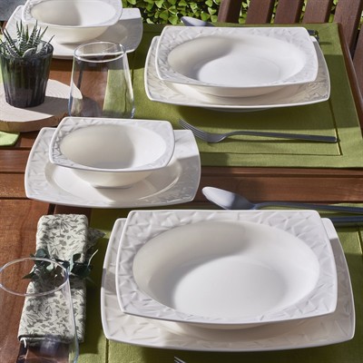 Güral Porselen 24 Parça Yemek Takımı