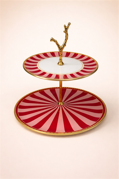 İwon Pink 34 Parça Çay Seti