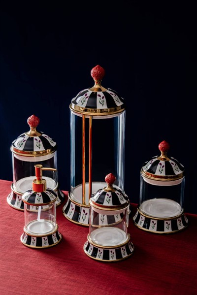 Jude 5 Parça Cam Mutfak Seti