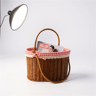 Kosova Hasır Kulplu Sepet