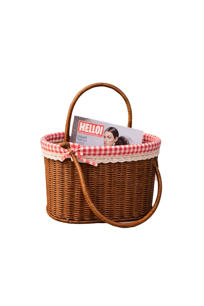 Kosova Hasır Kulplu Sepet