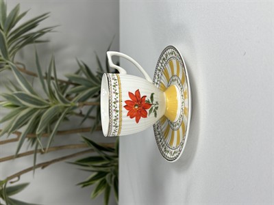 Kosova Premium Flower Porselen Kahve Fincan Takımı