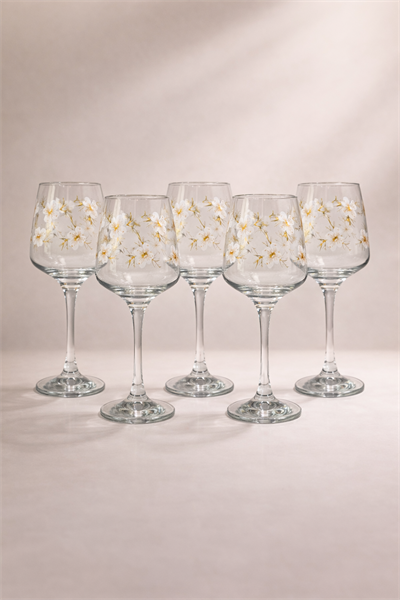 Lav 6lı Papatya Kadeh 