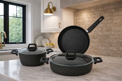 Lavonni 5  Parça Granit Tencere Seti