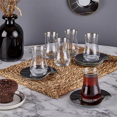 Marble Plus 12 Parça Çay Seti