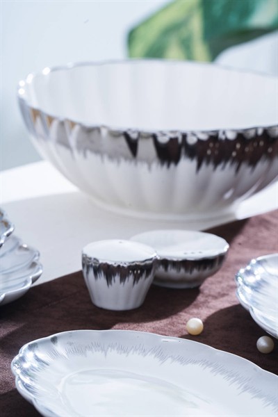 Marlene Silver 6 Kişilik 29 Parça Yemek Takımı