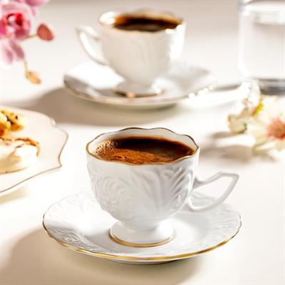 Nazenin Poselen Kahve Fincan Takımı